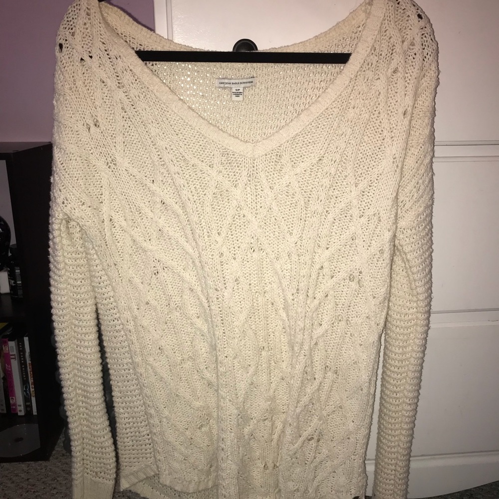 Off the shoulder sweater